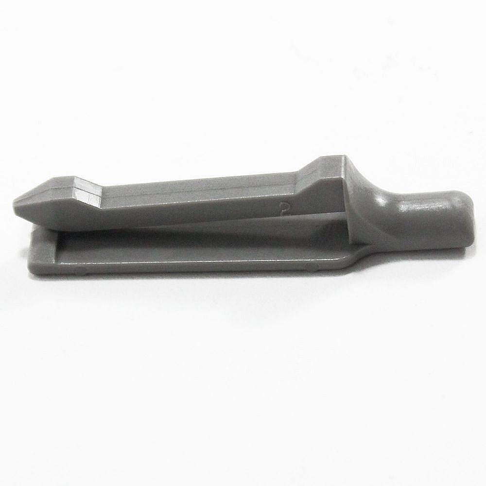 Part #154510902, Dishwasher Dishrack Slide Rail Clip / 1.95 x 0.45 x 0.40