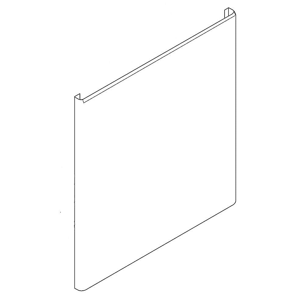 Part #154597904, Dishwasher Door Outer Panel Assembly (Bisque) / 31.10 x 24.80 x 4.70