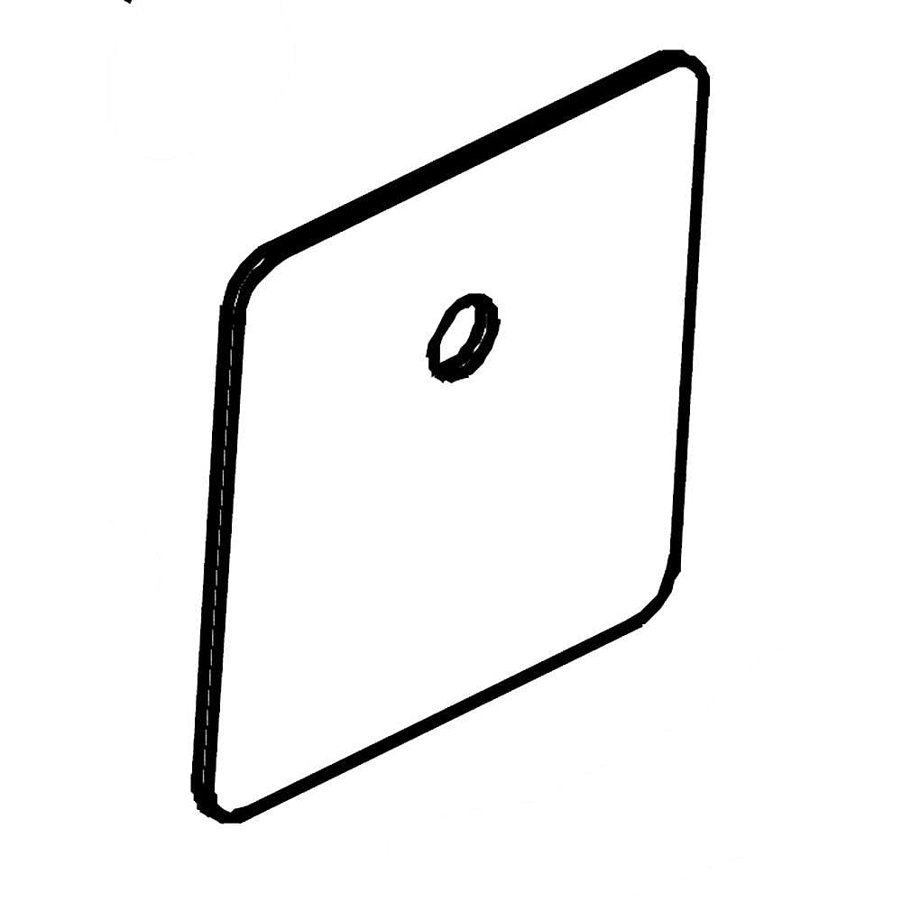 Part #154603401, Plate / 2.45 x 2.45 x 0.10