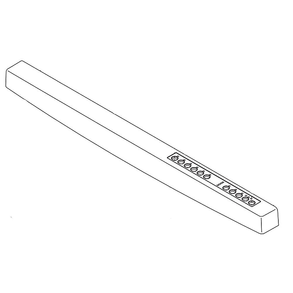 Electrolux Part #154621301, Dishwasher Panel | 24.30 x 2.35 x 2.15