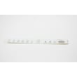 Dishwasher Control Panel Overlay (white) for Electrolux EIDW6105GW2B - Part 154621401
