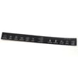 Dishwasher Control Panel Overlay for Electrolux EIDW6105GW1A - Part 154621403