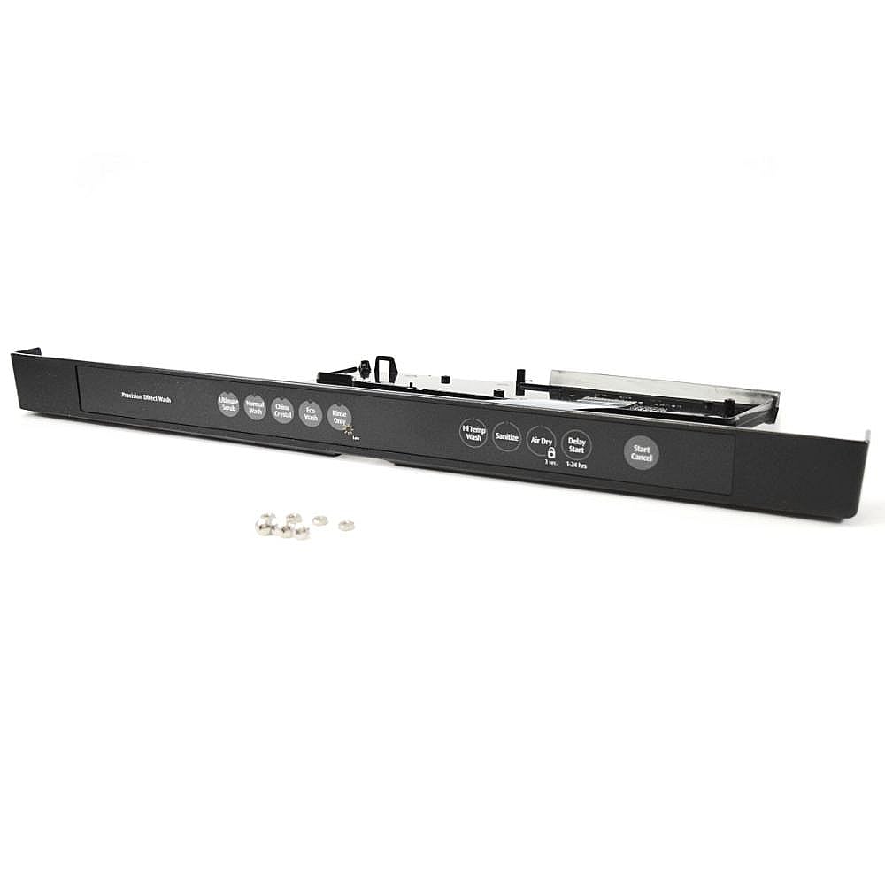 Frigidaire Part #154639209, Dishwasher Control Panel | 25.45 x 8.25 x 7.65