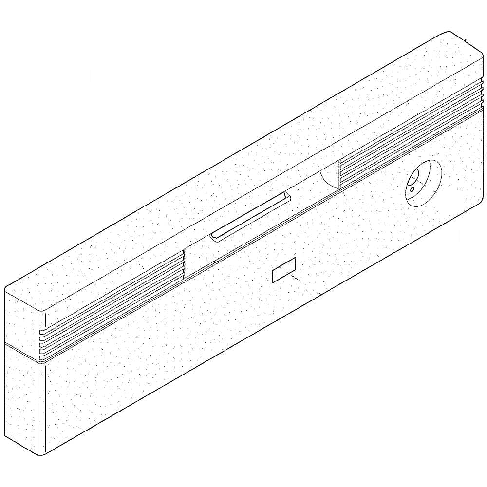 Part #154667445, Dishwasher Control Panel And Overlay (Black) / 23.50 x 6.00 x 2.00