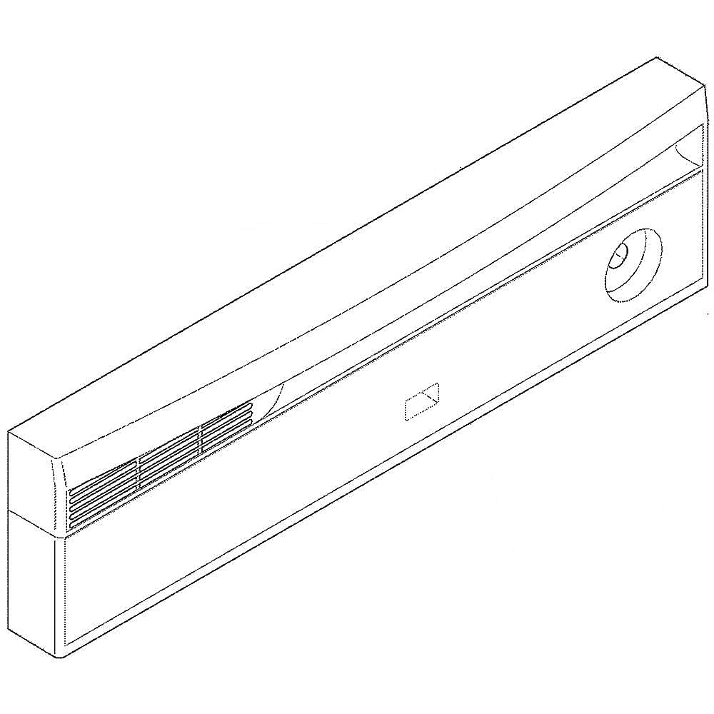 Kenmore Part #154713215, Dishwasher Control Panel | 24.00 x 6.25 x 2.75