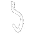 Dishwasher Air Duct for Frigidaire FGBD2445NF1A - Part 154755801