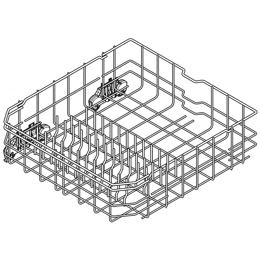 Electrolux Part #154786601, Rack Assembly | 23.90 x 21.40 x 8.50