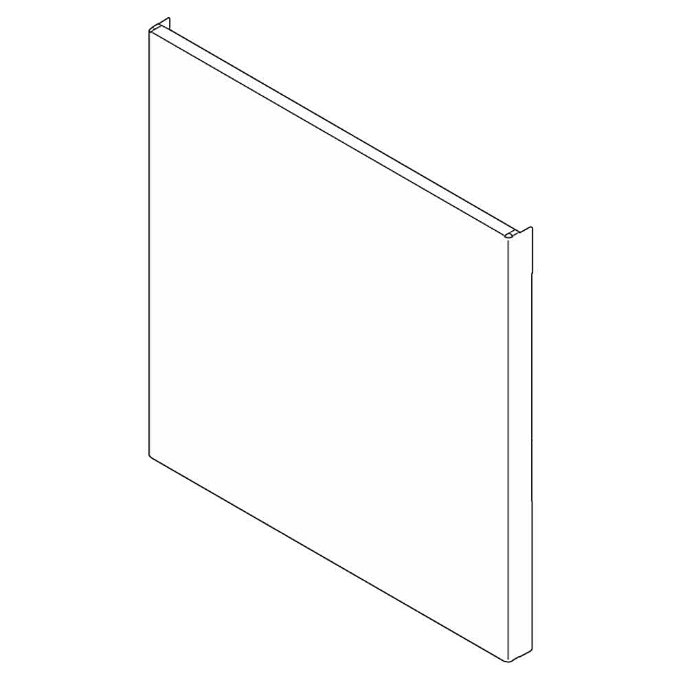 Part #154829001, Dishwasher Door Outer Panel (White) / 31.50 x 24.90 x 4.30
