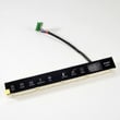 Dishwasher Control Panel And Overlay for Electrolux EIDW6405HT1B - Part 154831302