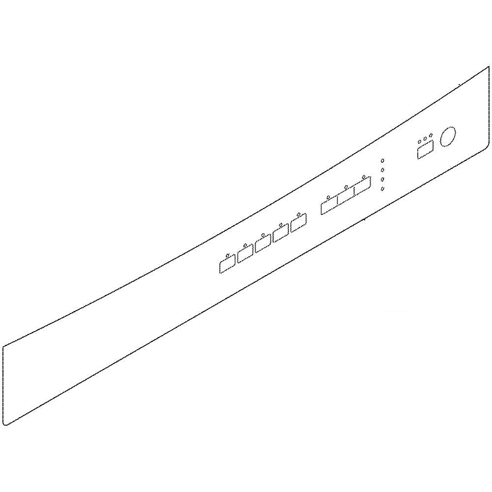 Kenmore Part #154881101, Insert | 22.45 x 3.15 x 0.65