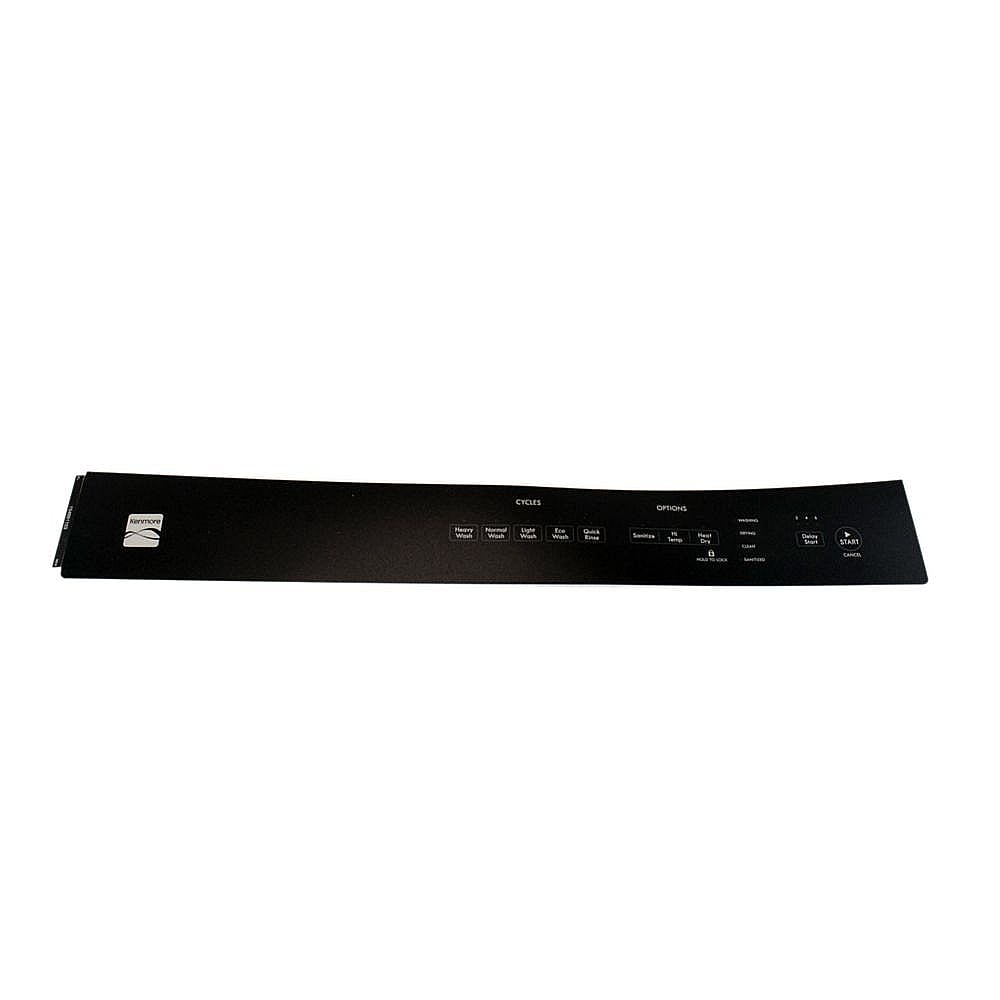 Dishwasher Control Panel Insert (Black)