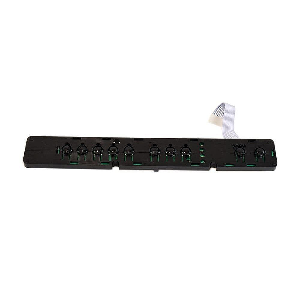 Part #154887201, Dishwasher Push-Button Switch Assembly (Replaces 154872701) / 15.00 x 6.80 x 6.40