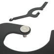 Dishwasher Door Hinge Arm, Right for Gibson SU24D5KYGA - Part 5300809704