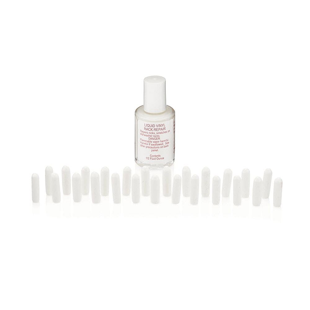 Part #5303310273, Dishwasher Tine Tip Repair Kit, 25-Pack | 12.90 x 7.25 x 1.55