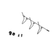 Dishwasher Fixed Tine Row for Frigidaire FPHD2491KF0 - Part 5304475621