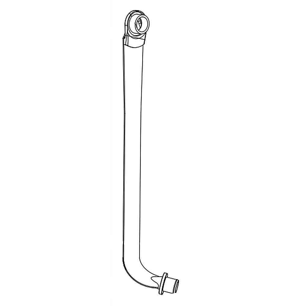 Kenmore Part #5304482253, Dishwasher Water Feed Tube | 18.05 x 6.65 x 3.40