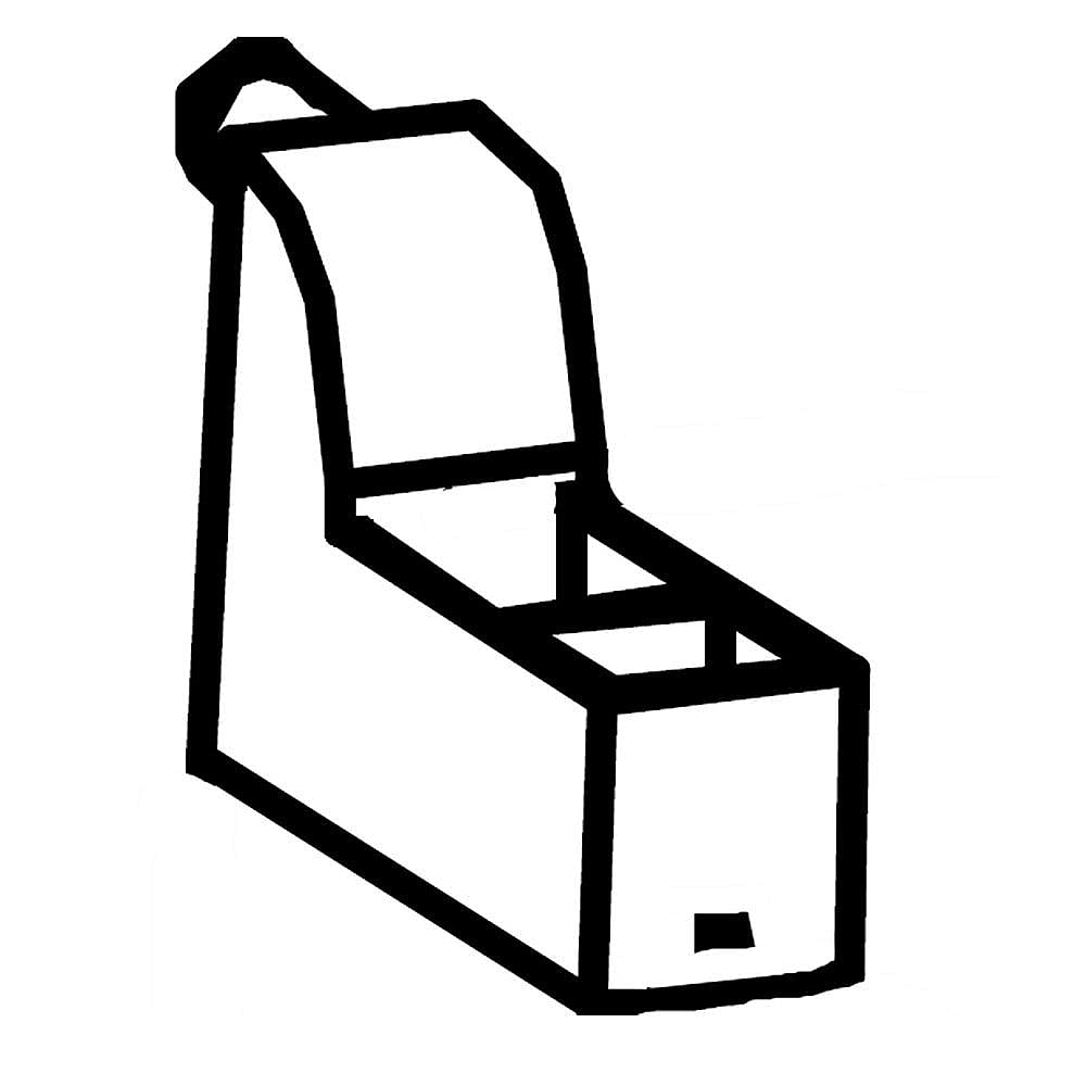 Kenmore Part #5304482391, Cover | 4.85 x 3.20 x 0.90