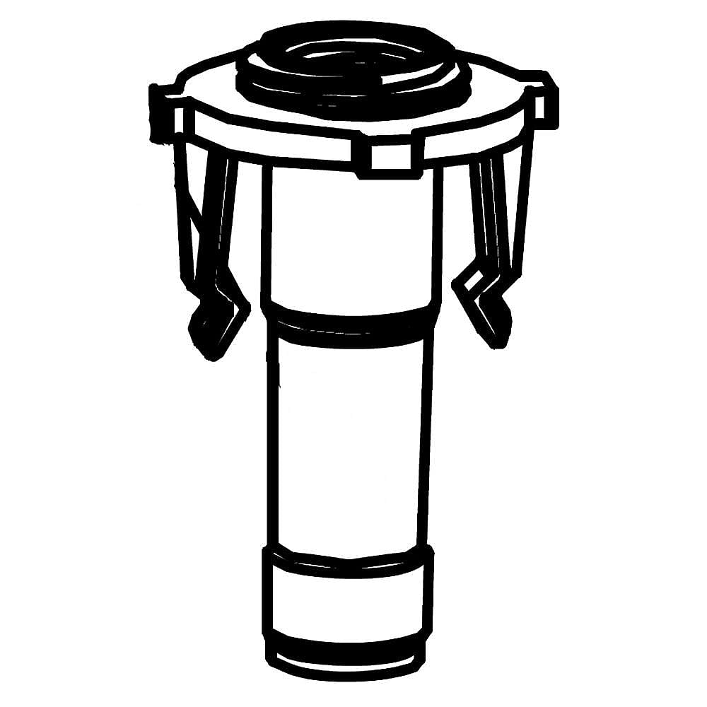 Kenmore Part #5304483451, Dishwasher Spray Arm Axis | 2.50 x 1.35 x 1.30