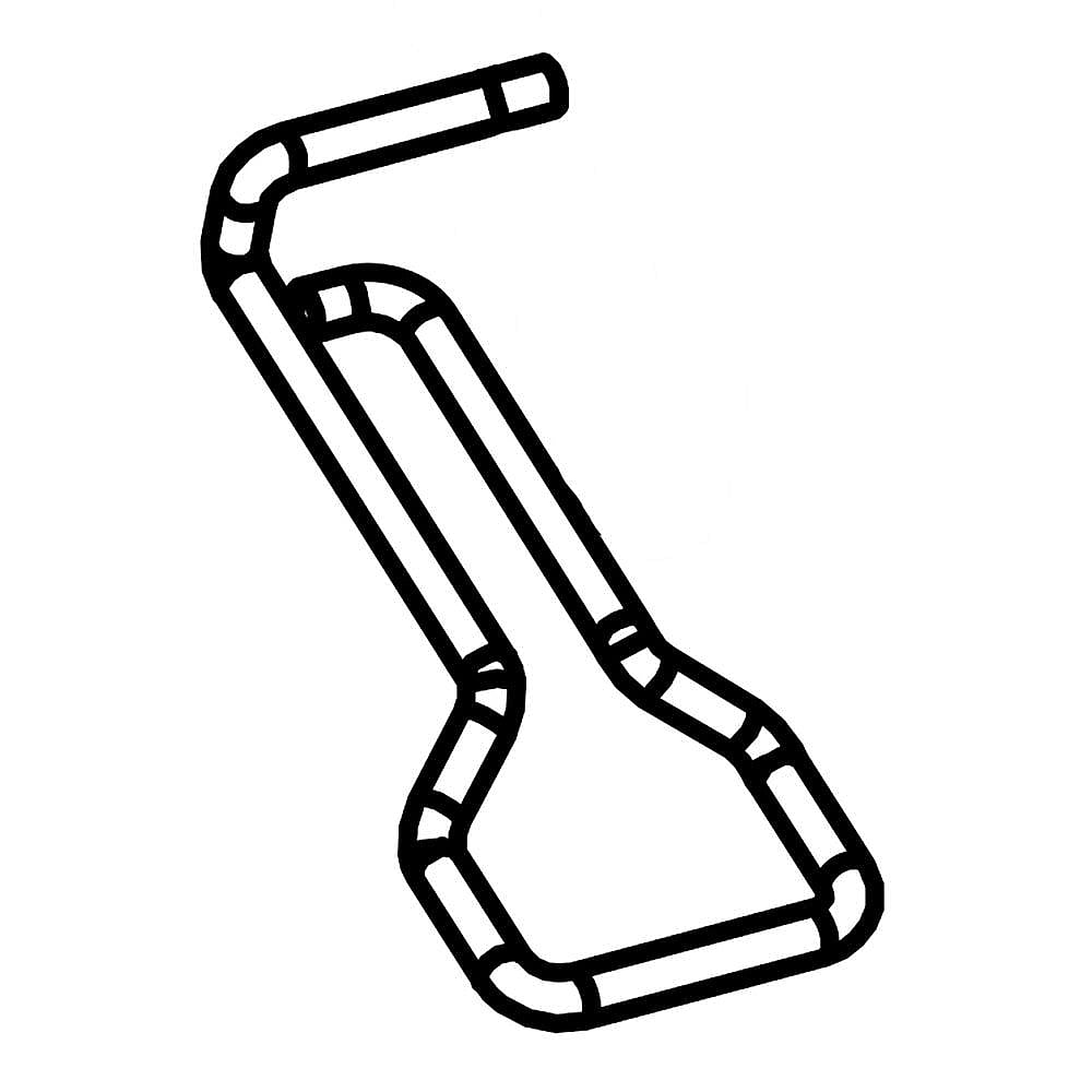 Kenmore Part #5304483485, Dishwasher Door Lock Hook | 2.45 x 1.00 x 0.40