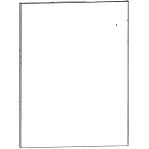 Dishwasher Door Outer Panel (white) 5304483512