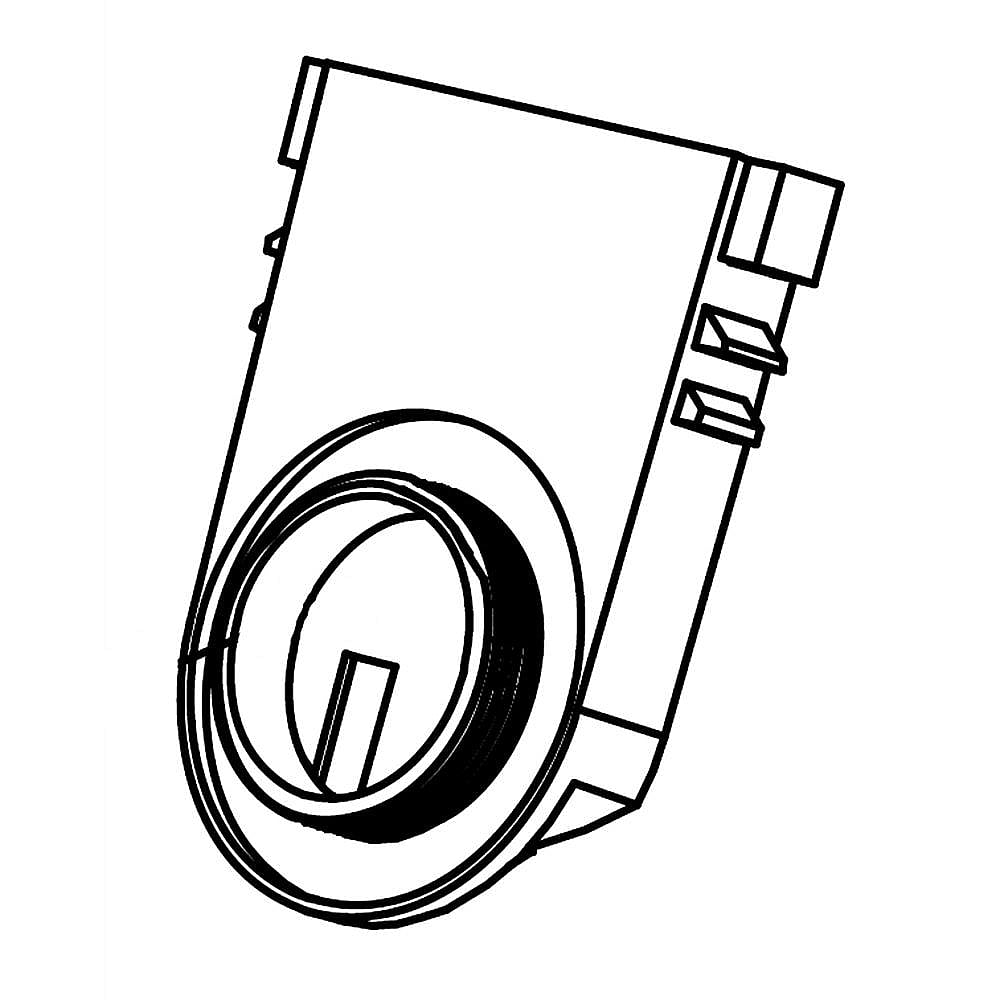 Kenmore Elite Part #5304483663, Tunnel | 4.45 x 3.35 x 1.05