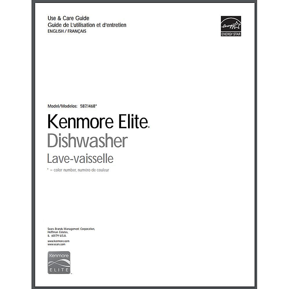 Part #5304485755, Dishwasher Owners Manual / 15.00 x 11.00 x 0.00
