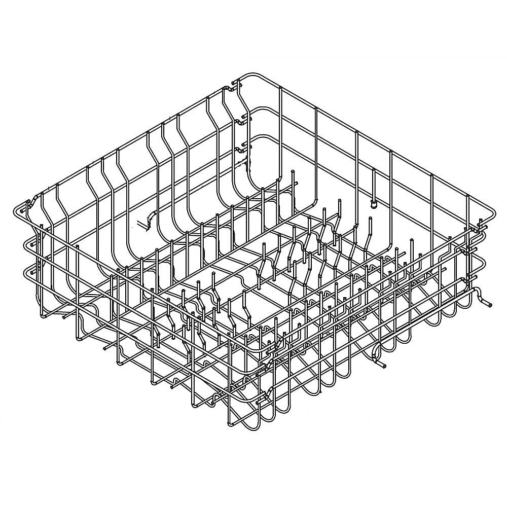 Dishwasher Dishrack, Upper (replaces 154319519, 154319524, 154866505, 5304505698, 808602002)