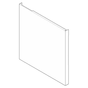 Dishwasher Door Outer Panel Assembly (white) 5304506907