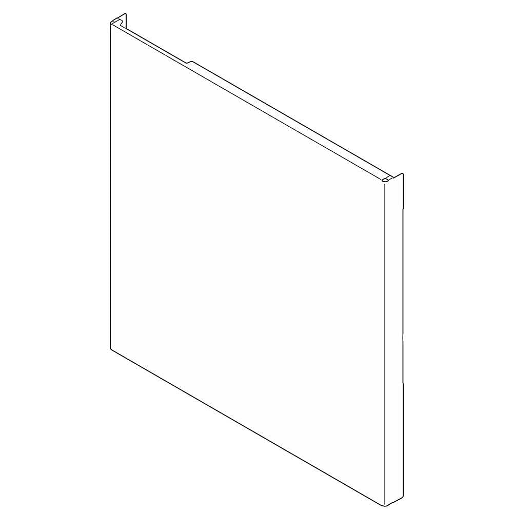 Part #5304506908, Dishwasher Door Outer Panel Assembly (Black) (Replaces 5304517204) / 31.20 x 25.00 x 4.40