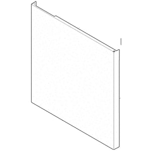 Dishwasher Door Outer Panel (stainless) (replaces 5304506910, 5304506912, 5304517205) 5304506911