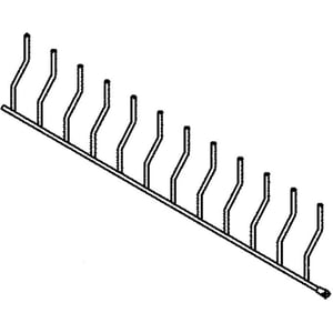Dishwasher Fold-down Tine Row (gray) (replaces 154721404) 5304507394
