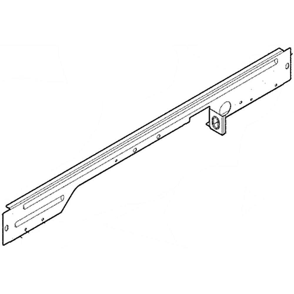 Part #5304508587, Dishwasher Tub Frame Brace, Front / 24.80 x 4.50 x 1.55