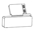 Electrolux Dishwasher Detergent Dispenser Assembly 5304509278
