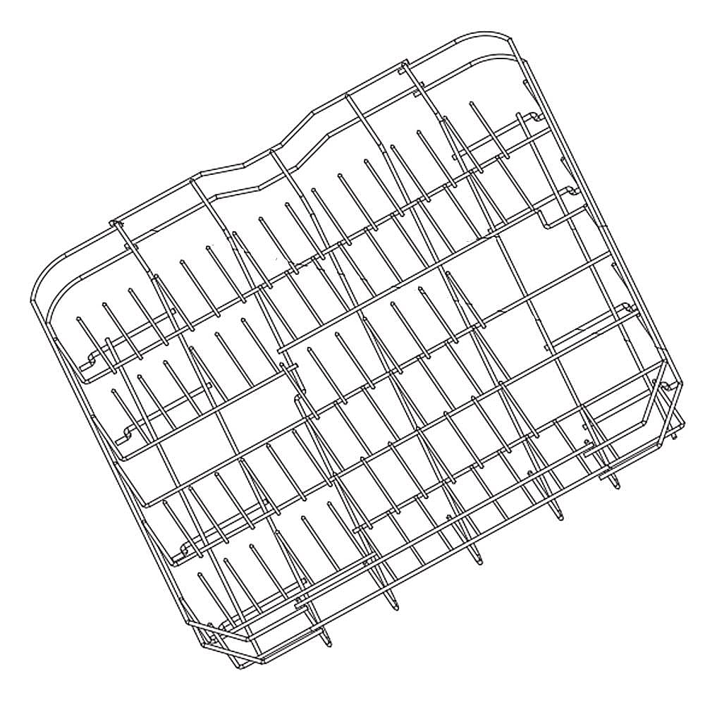 Dishwasher Dishrack, Lower (replaces 5304482493)