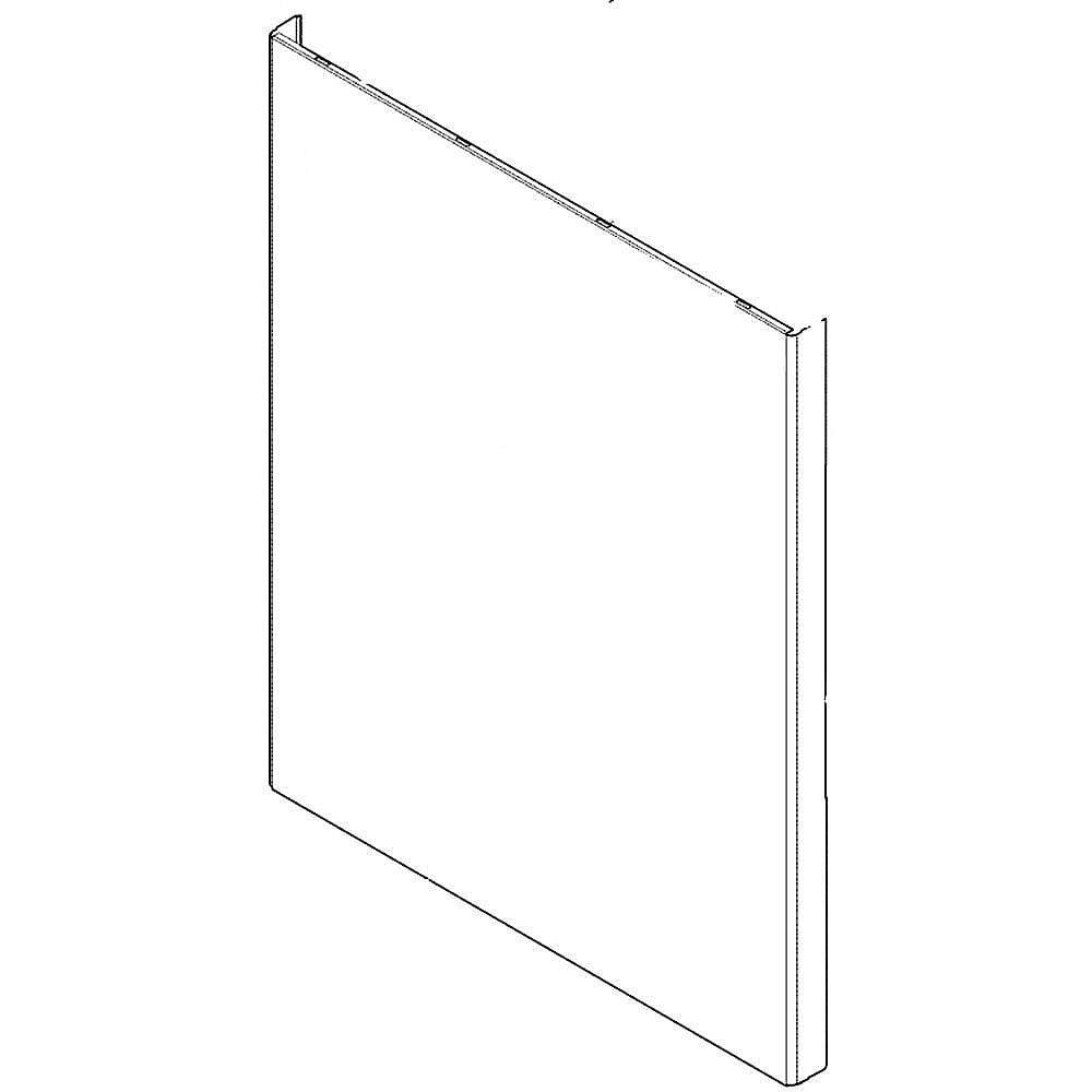 Dishwasher Door Outer Panel Assembly (Dark Stainless)