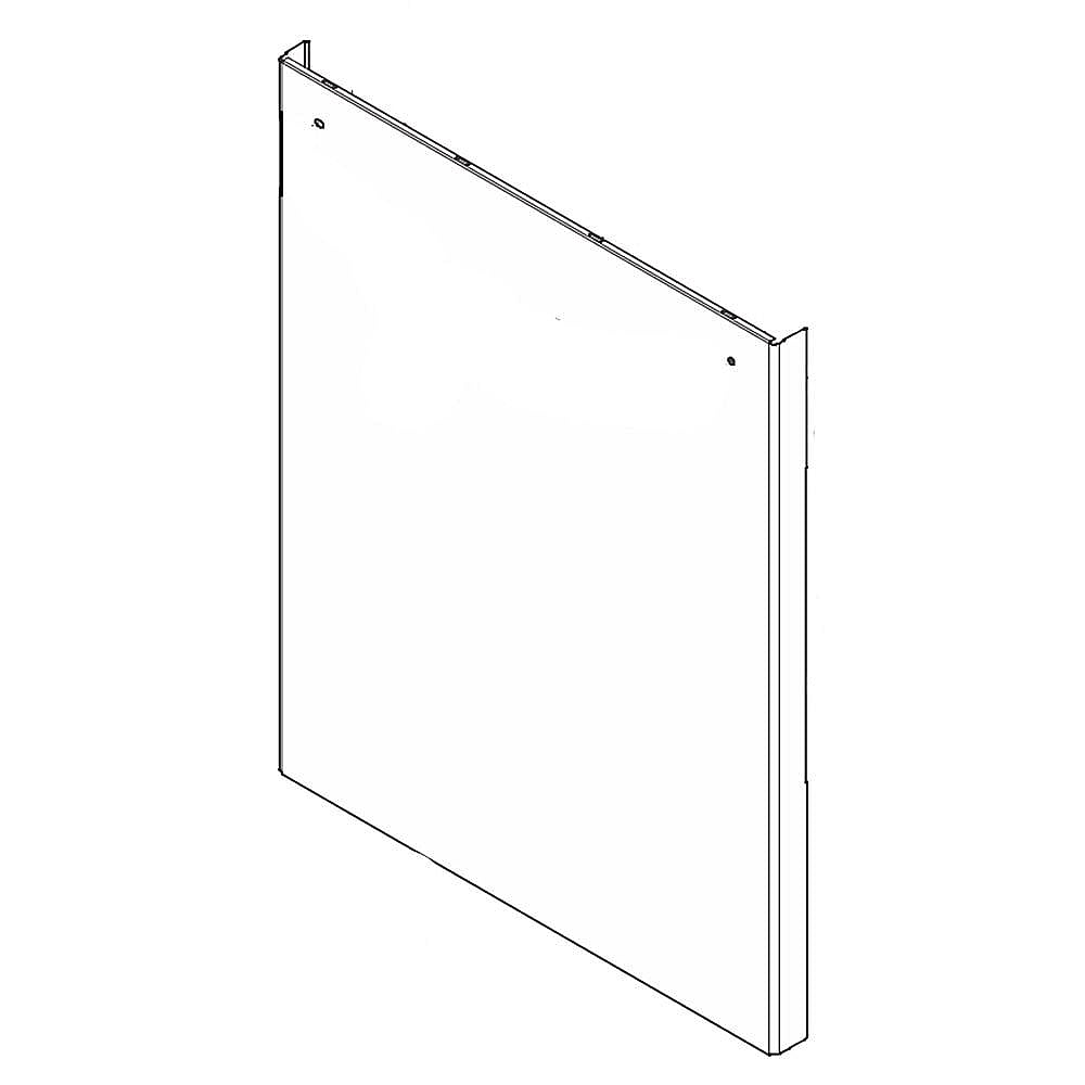 Part #5304510719, Dishwasher Door Outer Panel Assembly (Dark Stainless) / 31.00 x 25.10 x 4.60