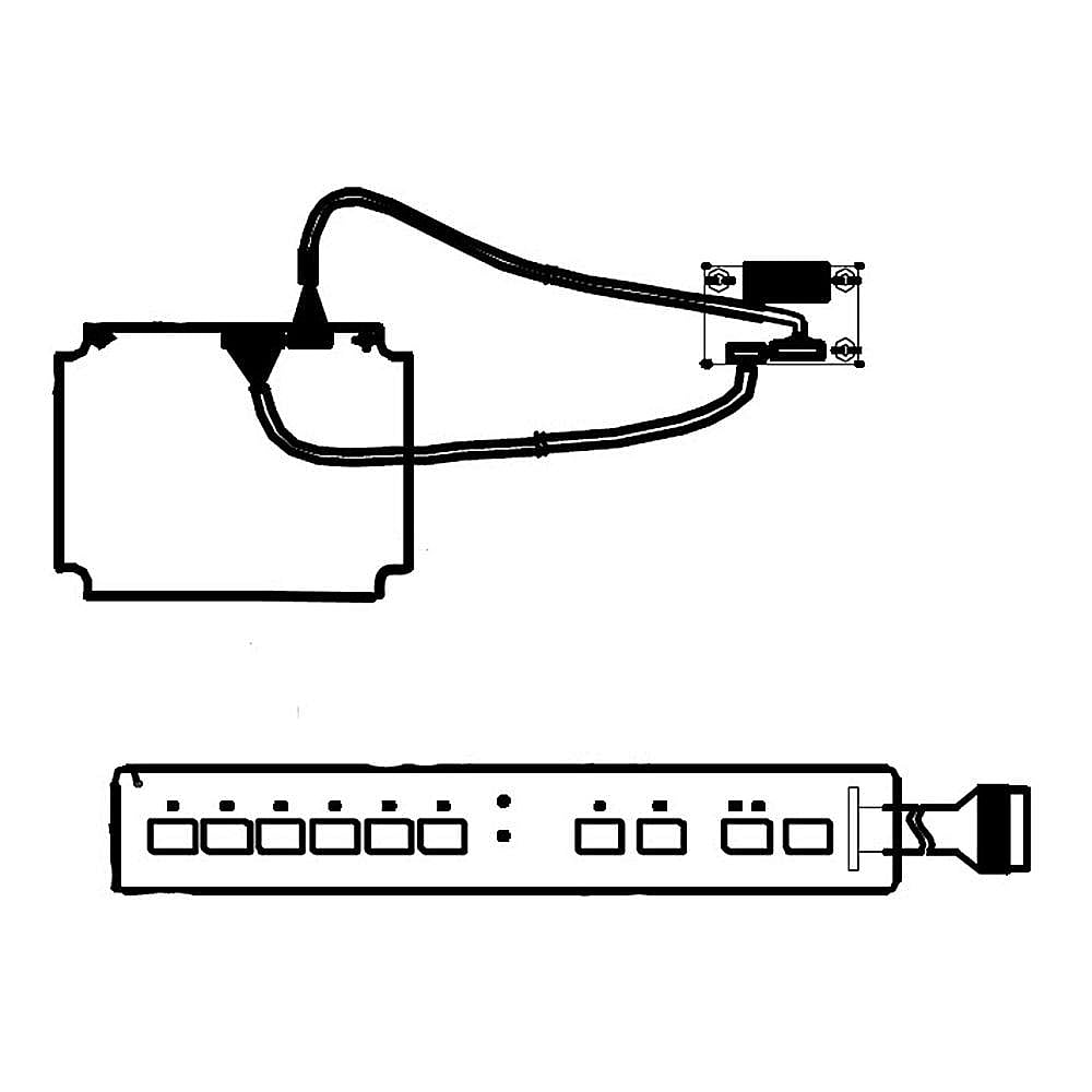 Frigidaire Part #5304512885, Dishwasher Electronic Control Board Assembly | 11.80 x 7.60 x 4.40
