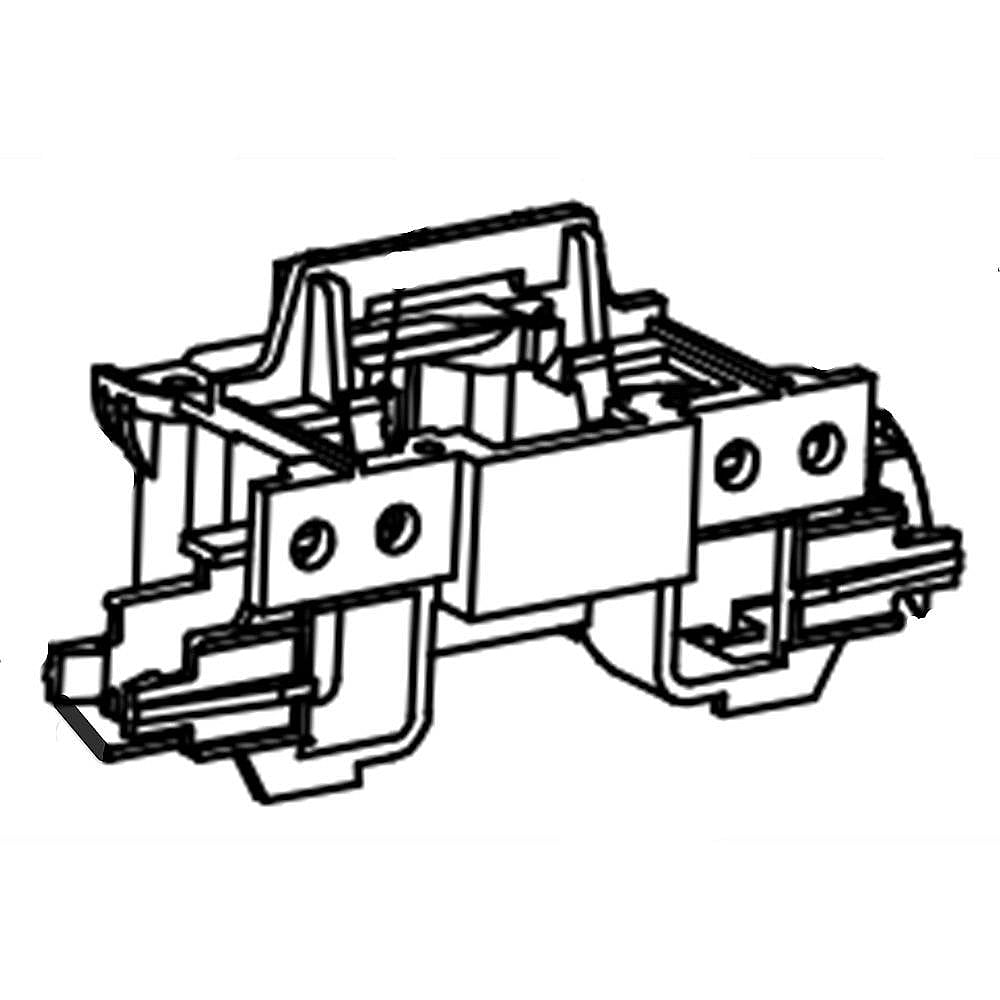 Electrolux Part #5304512886, Dishwasher Door Latch | 3.70 x 1.80 x 1.75