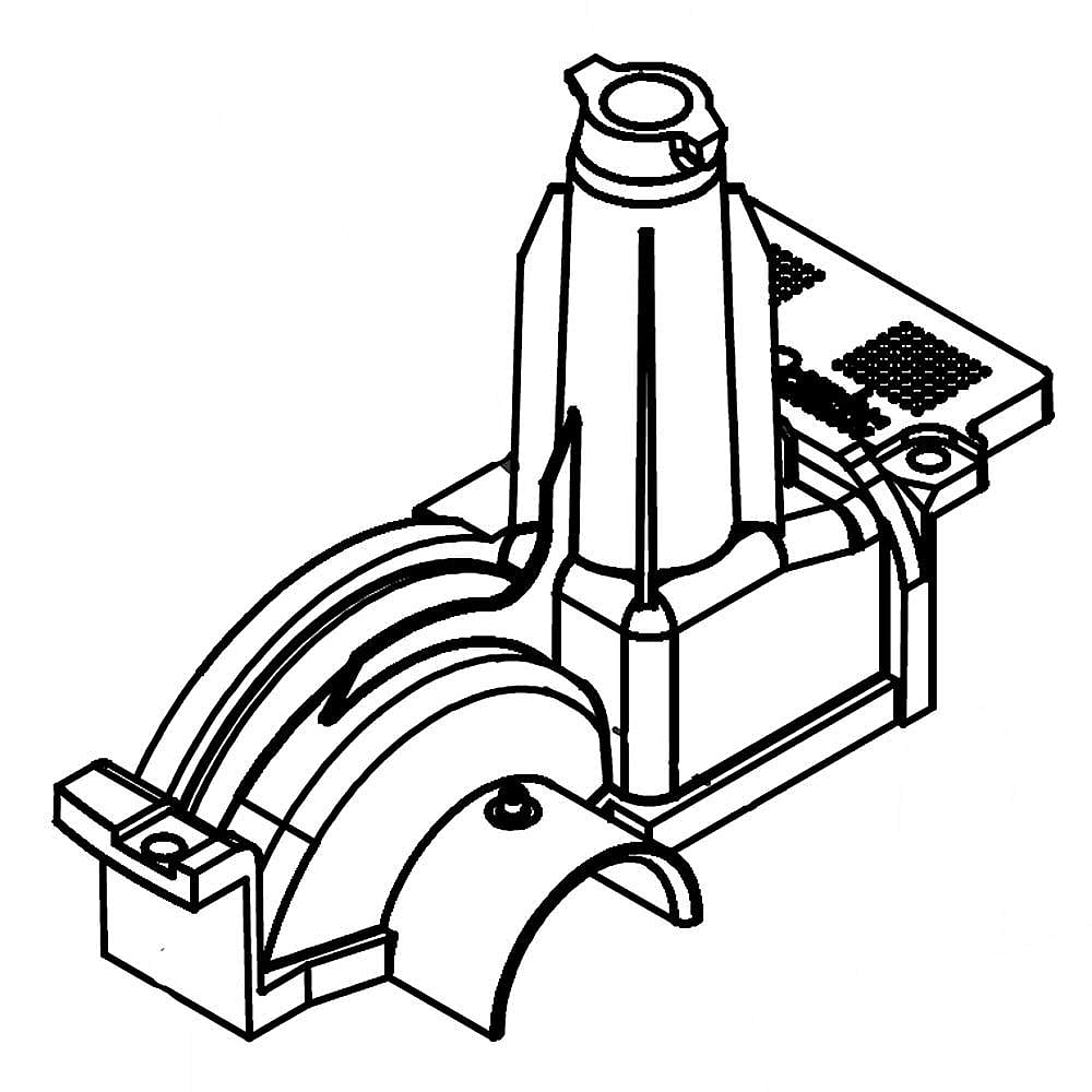 Dishwasher Circulation Pump Volute Cover