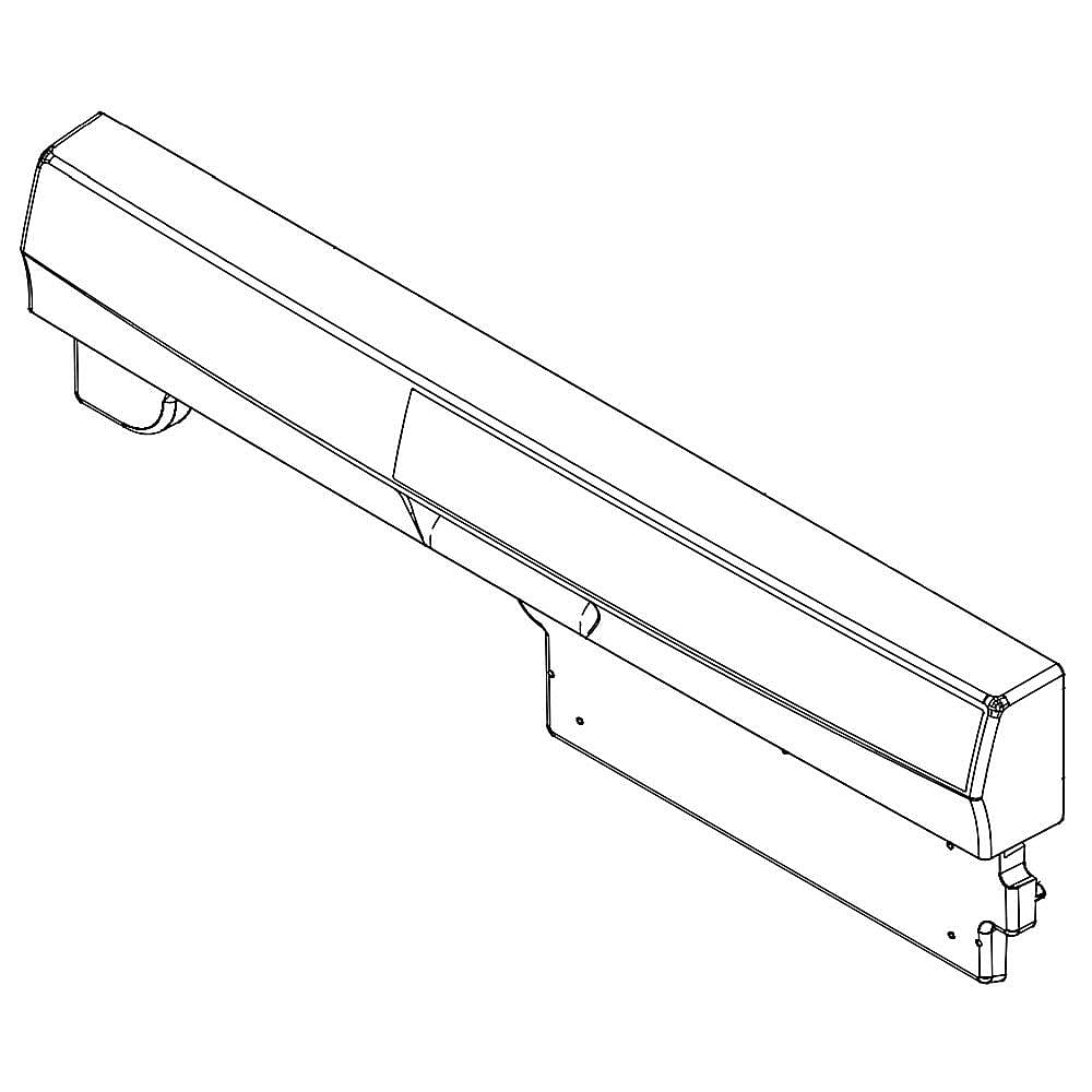 Part #5304517657, Dishwasher Control Panel (Black) / 26.00 x 7.90 x 2.50