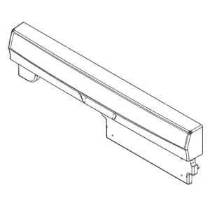 Control Panel,assembly ,white ,w/overlay-gskt 5304517658