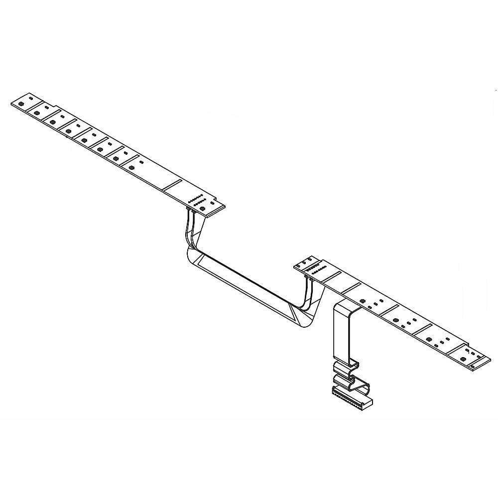 Part #5304518467, Dishwasher User Interface Control Button Assembly / 11.80 x 7.30 x 4.80