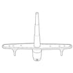 Frigidaire Dishwasher Spray Arm Assembly, Lower
