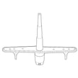 Dishwasher Spray Arm 154567701