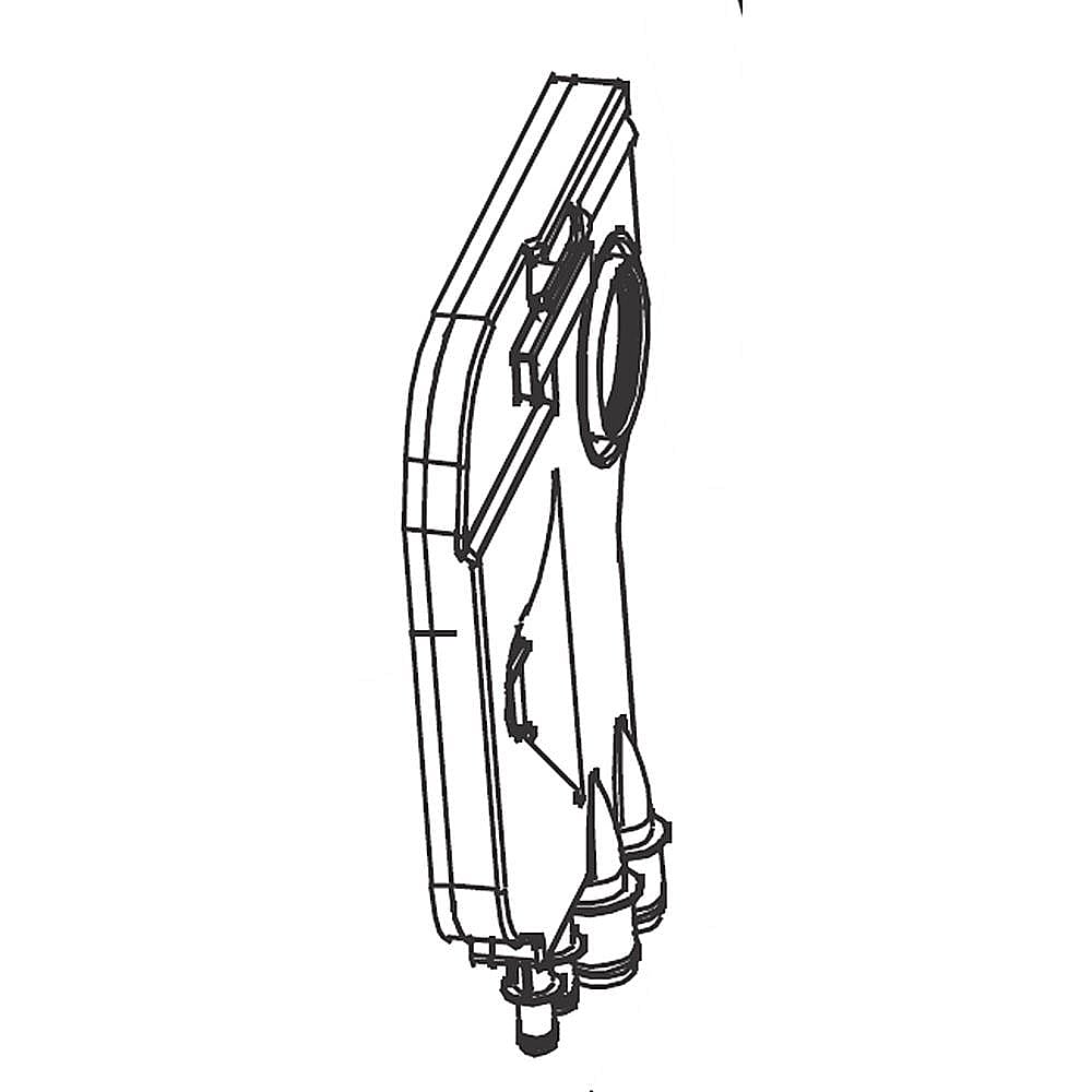 Kenmore Part #5304519245, Electrolux Dishwasher Condenser Duct | 10.65 x 7.95 x 1.45