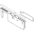 Dishwasher Control Panel And Overlay for Frigidaire FGID2468UD2A - Part 5304520552