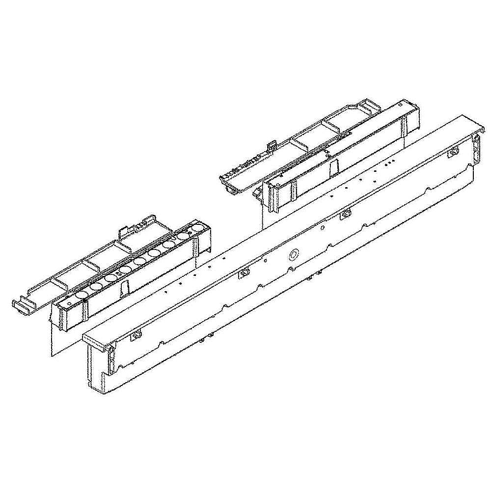 Electrolux Part #5304521336, Dishwasher Control Panel | 27.30 x 6.10 x 3.80