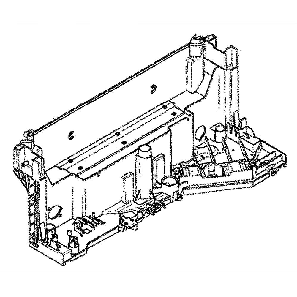 Electrolux Part #807104103, Dishwasher Rear Support | 22.50 x 15.50 x 5.62