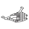 Dishwasher Pump Plate 807111601