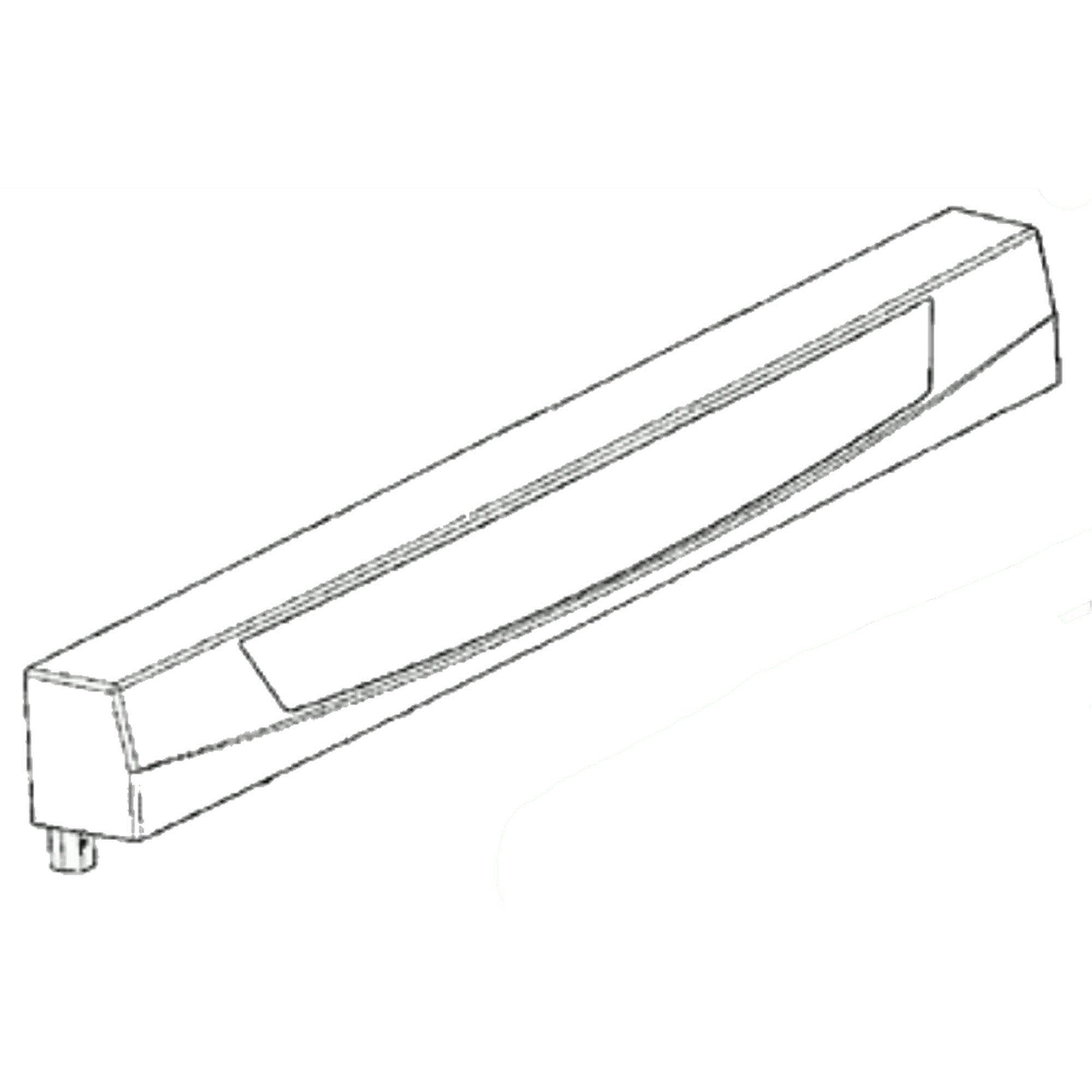 Frigidaire Part #a00035004, Dishwasher Control Panel | 25.60 x 7.90 x 3.55